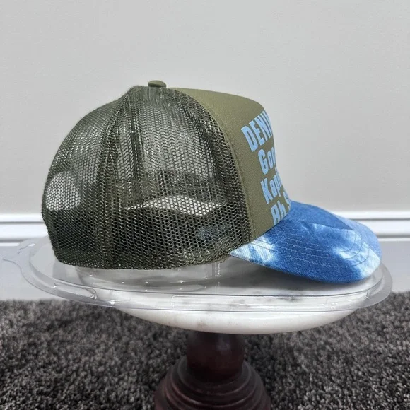 Kapital Kountry Denim Repair Service Green / Blue Trucker 2022 - Picture 2 of 11